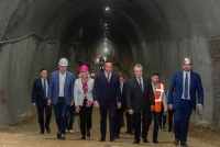 Завершена сбойка левого железнодорожного тоннеля, который прокладывают в Сербии московские метростроевцы