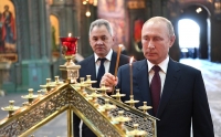 В День памяти и скорби Владимир Путин посетил главный храм Вооружённых Сил и музейный комплекс «Дорога памяти»