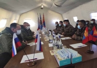 Военнослужащие Монголии прибыли в Россию для участия в международном учении «Селенга-2020»
