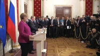 Пресс-конференция по итогам российско-германских переговоров