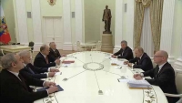 Встреча с руководителями фракций Государственной Думы