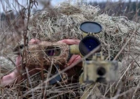 Снайперы ЗВО в рамках окружного этапа конкурса «Снайперский рубеж-2020» в Ленинградской области поразили сверхмалоразмерные цели