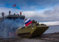 Морские пехотинцы Северного флота провели бой за высадку на арктическом побережье