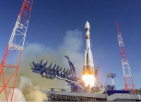 Воздушно-космические силы провели пуск ракеты-носителя «Союз-2» с космодрома Плесецк