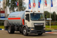 DAF Trucks Rus передает клиенту первое шасси LF 280 FA 4X2, застроенное автоцистерной для перевозки сжиженного газа