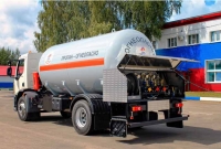 DAF Trucks Rus передает клиенту первое шасси LF 280 FA 4X2, застроенное автоцистерной для перевозки сжиженного газа