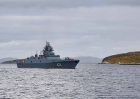 Фрегат «Адмирал Касатонов» прибыл в Североморск