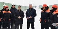 Сергей Собянин открыл новый путепровод через МЖД у станции Жаворонки