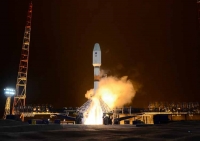 Воздушно-космические силы провели пуск ракеты-носителя «Союз-2» с космодрома Плесецк