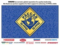 PACCAR объявляет победителей конкурса 10 PPM