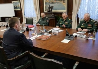 Министр обороны РФ в качестве наставника встретился с одним из победителей конкурса «Лидеры России»