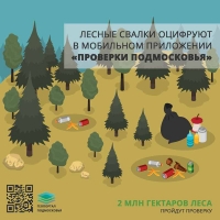 Свалки в подмосковных лесах оцифруют с помощью мобильного приложения