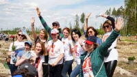 Благотворительный фонд «Я есть!» посадил «Удивительный лес» в Красногорске