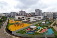 Сергей Собянин осмотрел новую школу и детский сад в ЖК «Испанские кварталы»