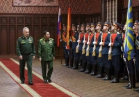 Министр обороны России провел переговоры с главкомом Вооружённых сил Мьянмы Мин Аунг Хлайном