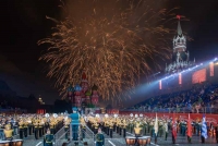Президент Российской Федерации Владимир Владимирович Путин направил приветствие участникам, организаторам и гостям Международного военно-музыкального фестиваля «Спасская башня»