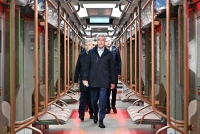 Сергей Собянин провел техпуск участка БКЛ метро от «Давыдково» до «Проспекта Вернадского»