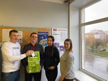 Центр корпоративного волонтерства подводит итоги акции «Яблоко за батарейку»