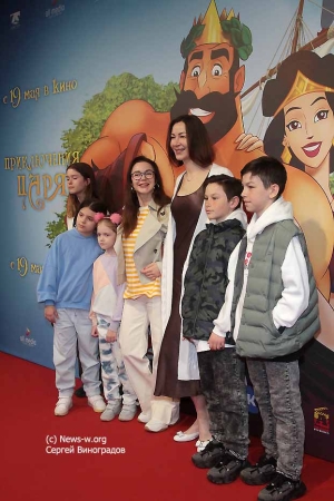Всероссийскую премьеру семейного мультфильма «Приключения Царя»