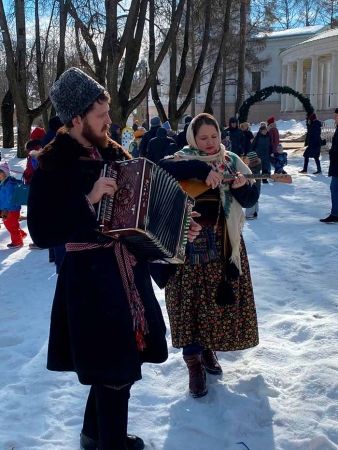 Широкая масленица в Архангельском