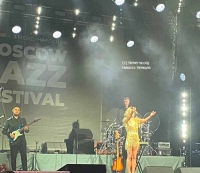 Полина Гагарина на Джазовом фестивале в Москве