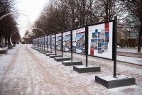 На Цветном бульваре проходит фотовыставка об изменениях облика Москвы