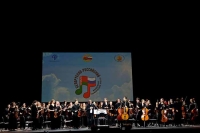 Возрожденный Белорусско-российский молодежный симфонический оркестр под руководством Юрия Башмета дал первый концерт в Москве
