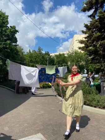 Летний спектакль-игра в Образцовпарке