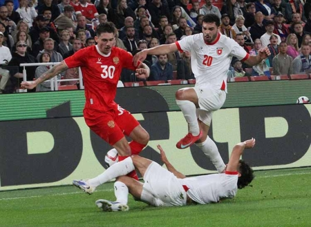 25 тысяч разочарованных болельщиков сборной