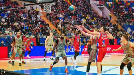 Баскетбольный ЦСКА сильнее «Уралмаша»