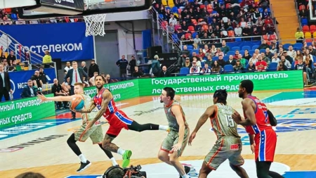 Баскетбольный ЦСКА сильнее «Уралмаша»