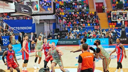 Баскетбольный ЦСКА сильнее «Уралмаша»