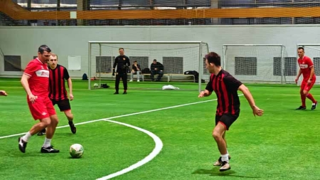 Футбольный матч «Спартак» - журналисты.