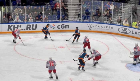 Спартаковцы уступили китайцам на питерском льду