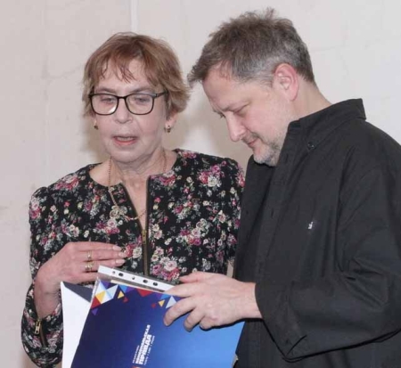 Юбилейная церемония – минута молчания в ПАМЯТЬ о Вере Алентовой