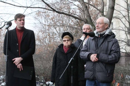 Открытие мемориальной доски Александру Ширвиндту