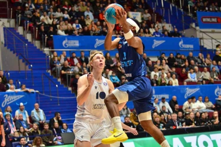 «Зенит» баскетбольный «переплыл» красноярский «Енисей»