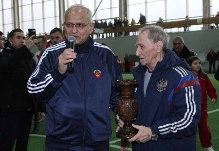 Матч ЛЕГЕНД сборной СССР и «Спартака» в честь Никиты Павловича Симоняна