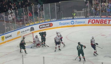 Хоккейные поединки в Москве и Казани