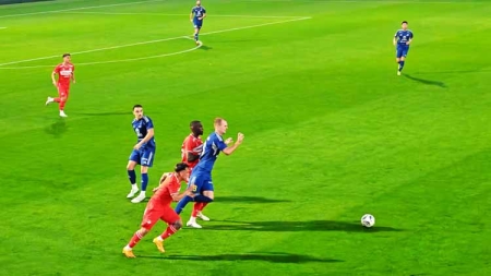 Заключительный матч «Спартак» на зимнем сборе