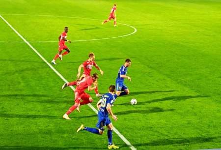 Заключительный матч «Спартак» на зимнем сборе