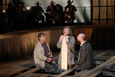 Премьера спектакля «О любви. 5 пудов любви, 22 несчастья, 33 истерики» (16+) в Мастерской Петра Фоменко