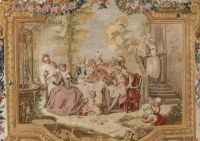 В Мироваренной палате Патриаршего дворца выставлена уникальная шпалера