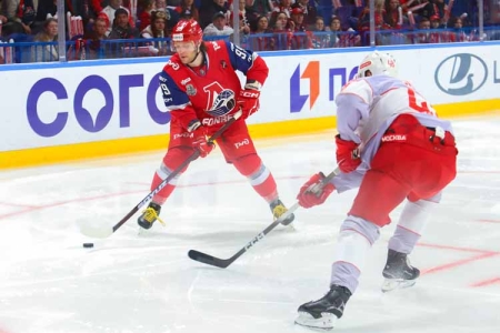 «Спартак» стартовал в розыгрыше Кубка Гагарина поражением