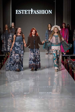 Коллекция «Садко» от «Душегреи»: российский бренд стал хедлайнером Estet Fashion Week