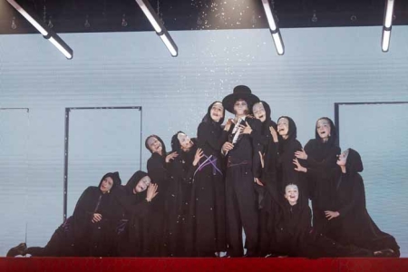 В Московском Губернском театре сыграли «Лягушек» Аристофана