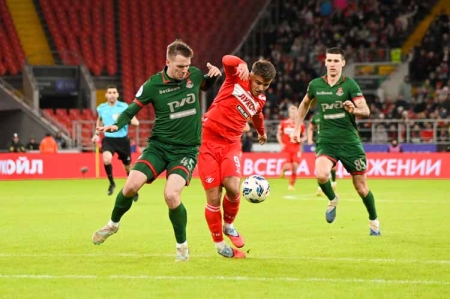 «Спартак» переиграл «Локомотив» в московском дерби