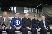 Торжественное открытие Исторической трибуны стадиона «Динамо»