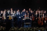 Юрий Башмет и Всероссийский юношеский симфонический оркестр в Будапеште