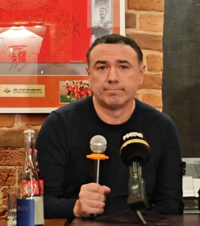 Пресс-конференция спортивного директора «Спартака»